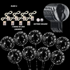 Ballons LED lumineux décoratifs– lot de 10 à 100 pièces Fééries Mancelya