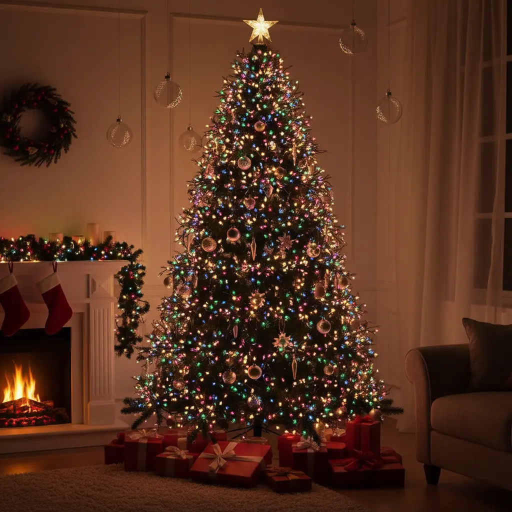 Guirlande Lumineuse LED extérieure & intérieure étanche avec télécommande Fééries Mancelya