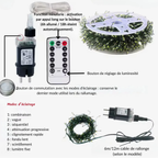 Guirlande lumineuse LED en forme de pétard avec télécommande Fééries Mancelya