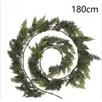 Guirlande de Noël de cèdre artificiel réaliste et réutilisable Fééries Mancelya