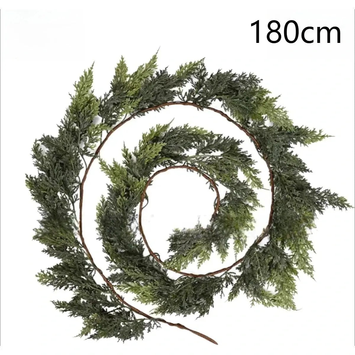 Guirlande de Noël de cèdre artificiel réaliste et réutilisable Fééries Mancelya