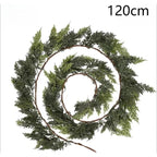 Guirlande de Noël de cèdre artificiel réaliste et réutilisable Fééries Mancelya