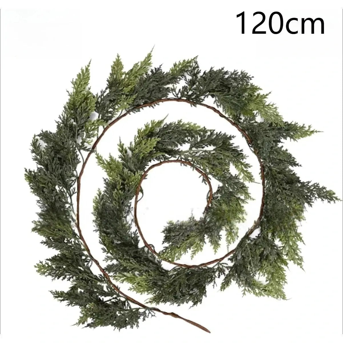 Guirlande de Noël de cèdre artificiel réaliste et réutilisable Fééries Mancelya