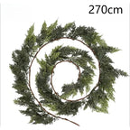 Guirlande de Noël de cèdre artificiel réaliste et réutilisable Fééries Mancelya