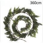 Guirlande de Noël de cèdre artificiel réaliste et réutilisable Fééries Mancelya