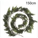 Guirlande de Noël de cèdre artificiel réaliste et réutilisable Fééries Mancelya