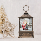 Lanterne de noël éclairée, veilleuse LED à piles Fééries Mancelya