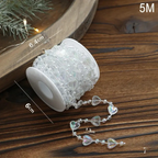 Guirlande de perles transparentes décoratives Fééries Mancelya