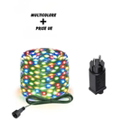 Guirlande lumineuse LED solaire & secteur – étanche avec télécommande Fééries Mancelya