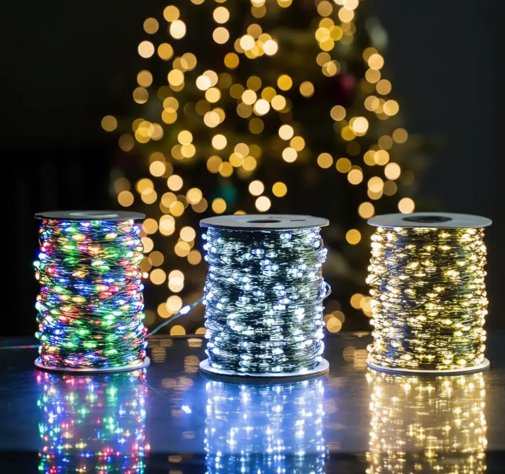 Guirlande Lumineuse LED extérieure & intérieure étanche avec télécommande Fééries Mancelya