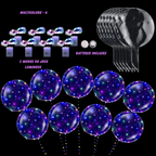 Ballons LED lumineux décoratifs– lot de 10 à 100 pièces Fééries Mancelya