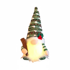 Poupée Gnome tricotée scintillante avec veilleuse LED Fééries Mancelya