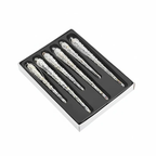 Ornements de Noël en verre – Stalactites scintillantes (lot de 6) Fééries Mancelya