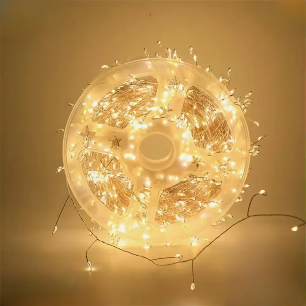 Guirlande lumineuse LED en forme de pétard avec télécommande Fééries Mancelya