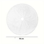 Jupe arbre de Noël en fausse fourure Fééries Mancelya