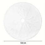 Jupe arbre de Noël en fausse fourure Fééries Mancelya