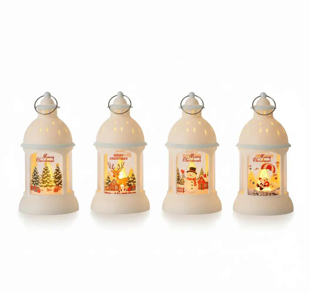 Lanterne Décorative de Noël à LED Fééries Mancelya