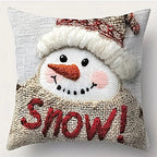 Housse de coussin émotion noël Fééries Mancelya