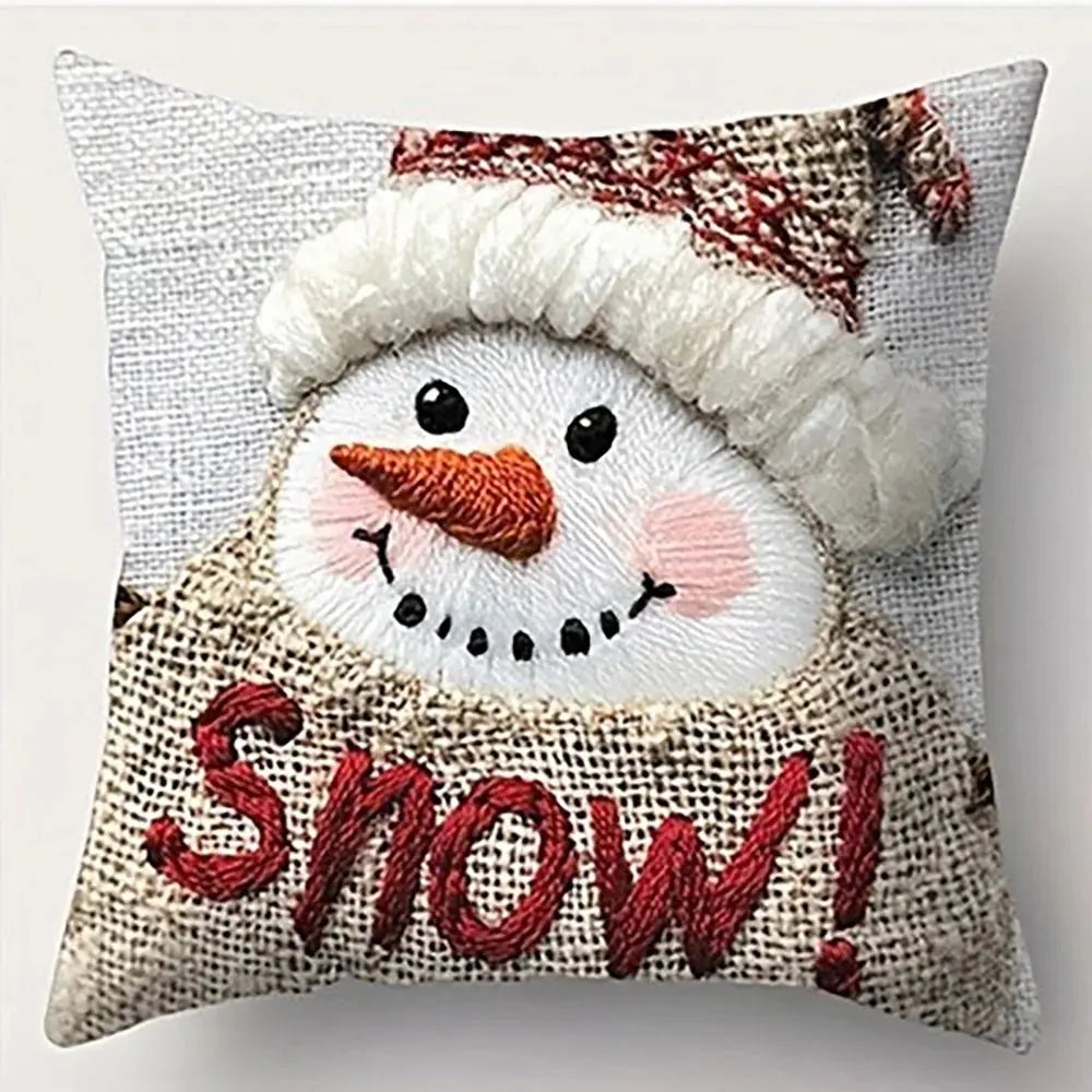 Housse de coussin émotion noël Fééries Mancelya