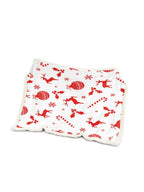 Plaid de Nöel imitation laine d'agneau Fééries Mancelya