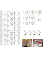 Mini crochets muraux invisibles et imperméables Fééries Mancelya