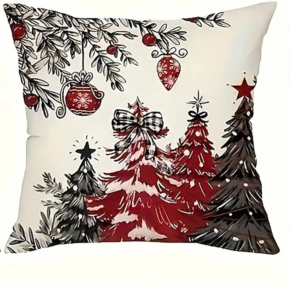 Housse de coussin décor noël Fééries Mancelya