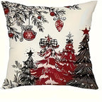 Housse de coussin décor noël Fééries Mancelya