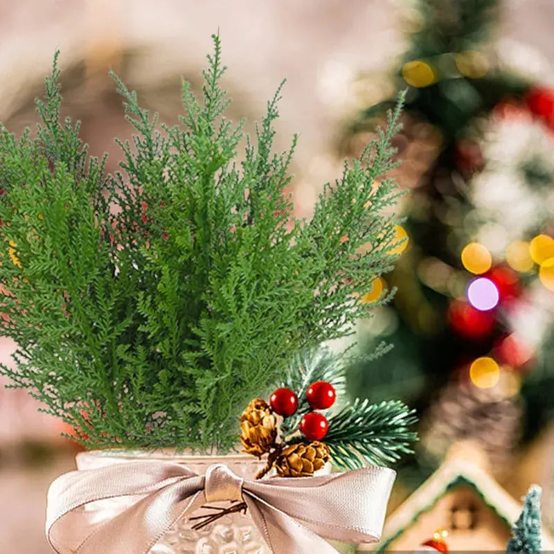 Bouquets de branches de pin artificielles Fééries Mancelya