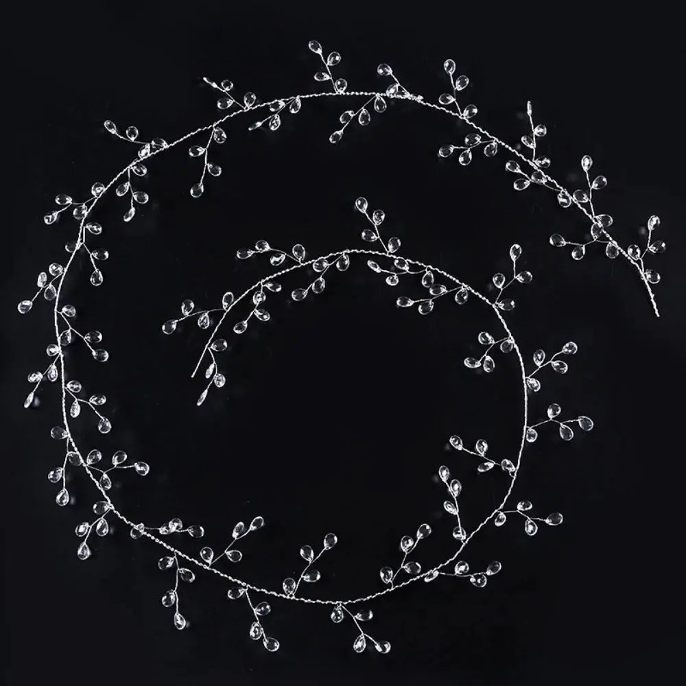 Guirlande de branches décoratives en perles cristal Fééries Mancelya