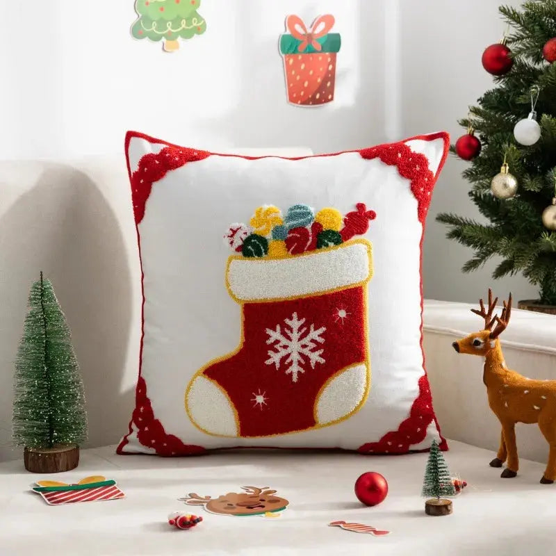 Housse de coussin décorative de noël Fééries Mancelya