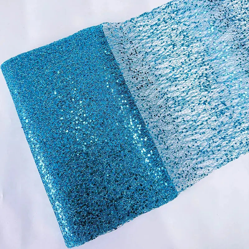 Chemin de table à paillettes en tulle Fééries Mancelya