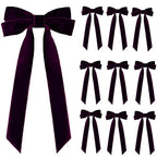 Rubans festifs d'arbre de noël en velours(lot de 10) Fééries Mancelya