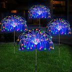 Lampes solaires LED feu d’artifice extérieures-lot de 6 Fééries Mancelya