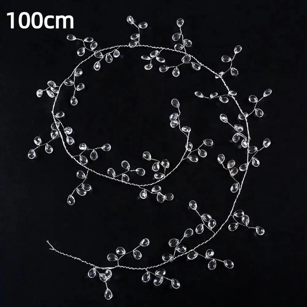 Guirlande de branches décoratives en perles cristal Fééries Mancelya