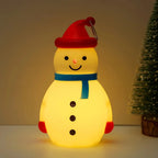 Lampe solaire LED bonhomme de neige Fééries Mancelya