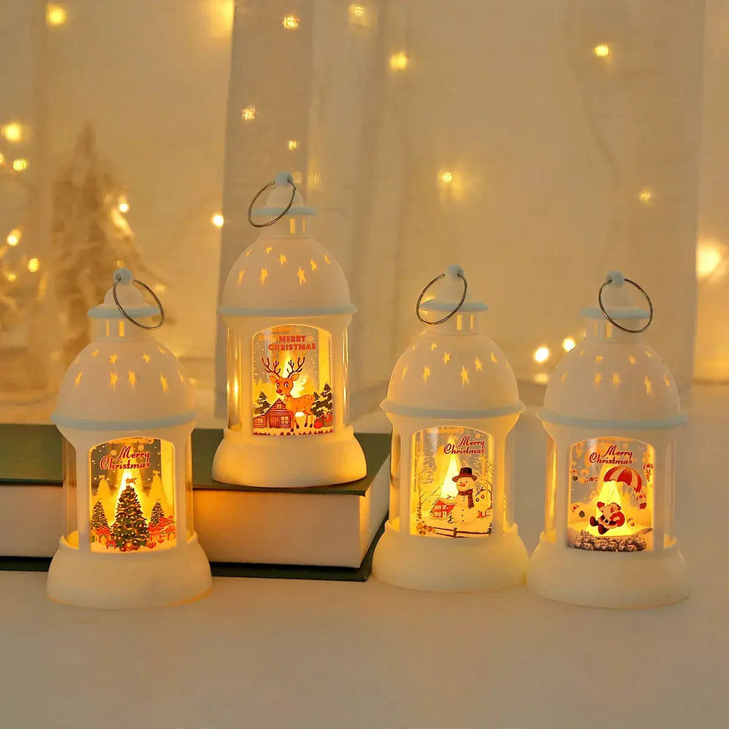 Lanterne Décorative de Noël à LED Fééries Mancelya