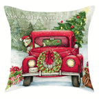Housses de coussin de noël (lot de 4) Fééries Mancelya