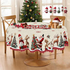 Nappe de table de Noël festifs Fééries Mancelya
