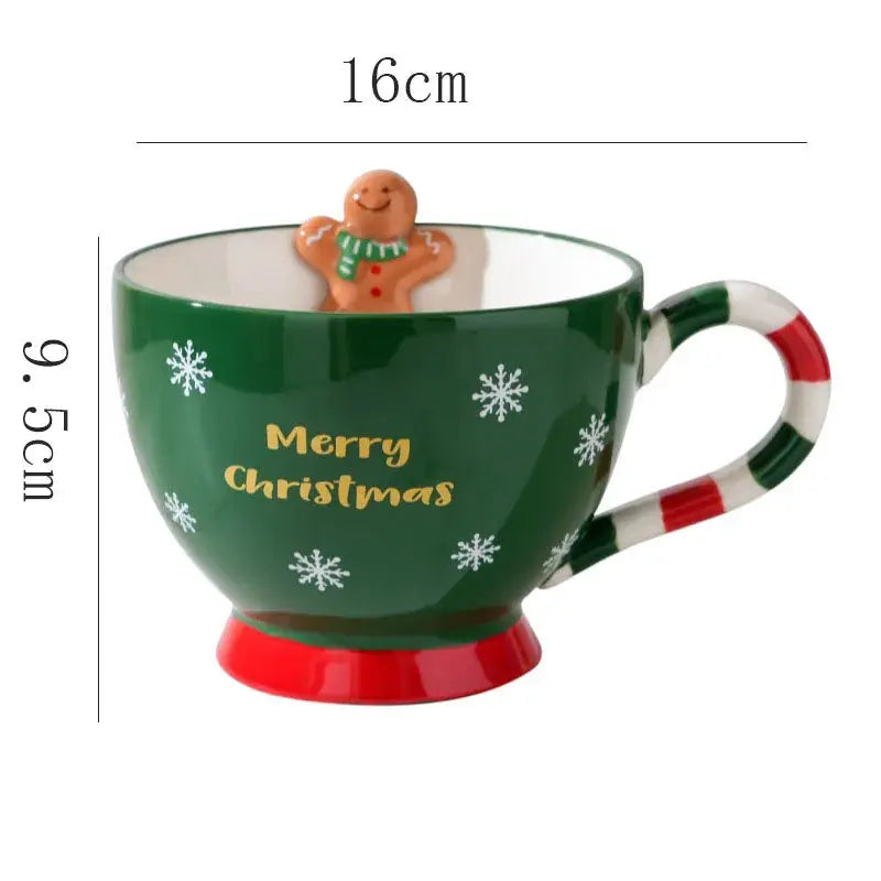 Tasse petit-déjeuner en relief Fééries Mancelya