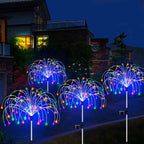 Lampes solaires LED feu d’artifice extérieures-lot de 6 Fééries Mancelya