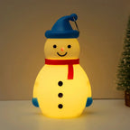 Lampe solaire LED bonhomme de neige Fééries Mancelya