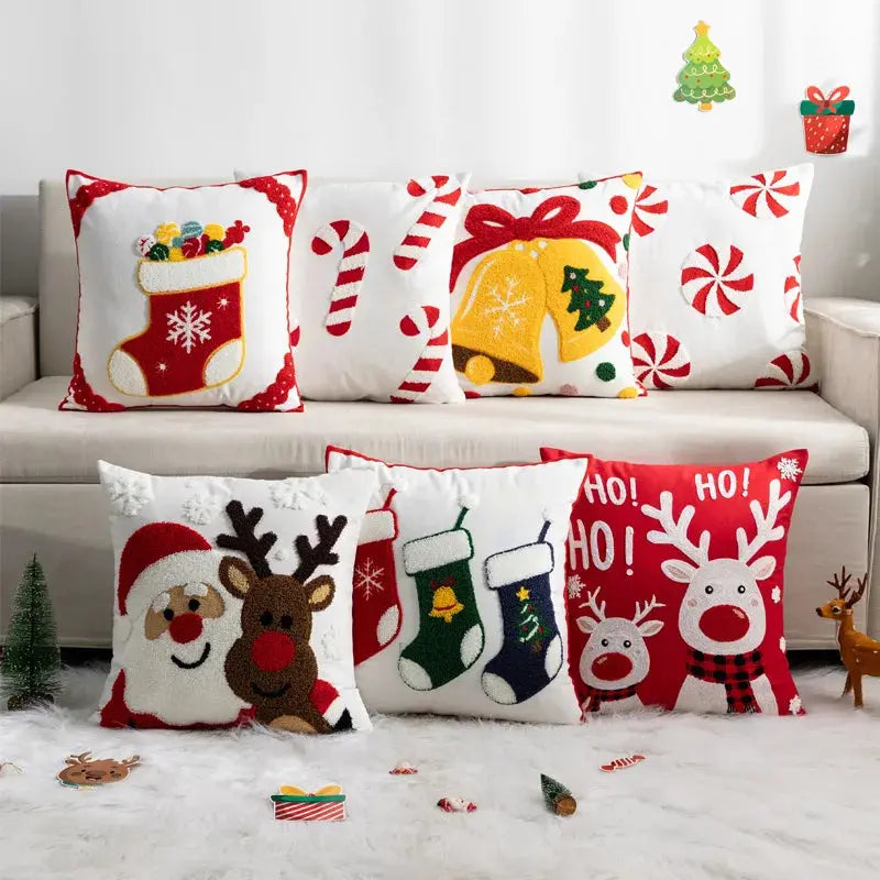 Housse de coussin décorative de noël Fééries Mancelya