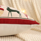 Housse de coussin de noël décoration festive Fééries Mancelya