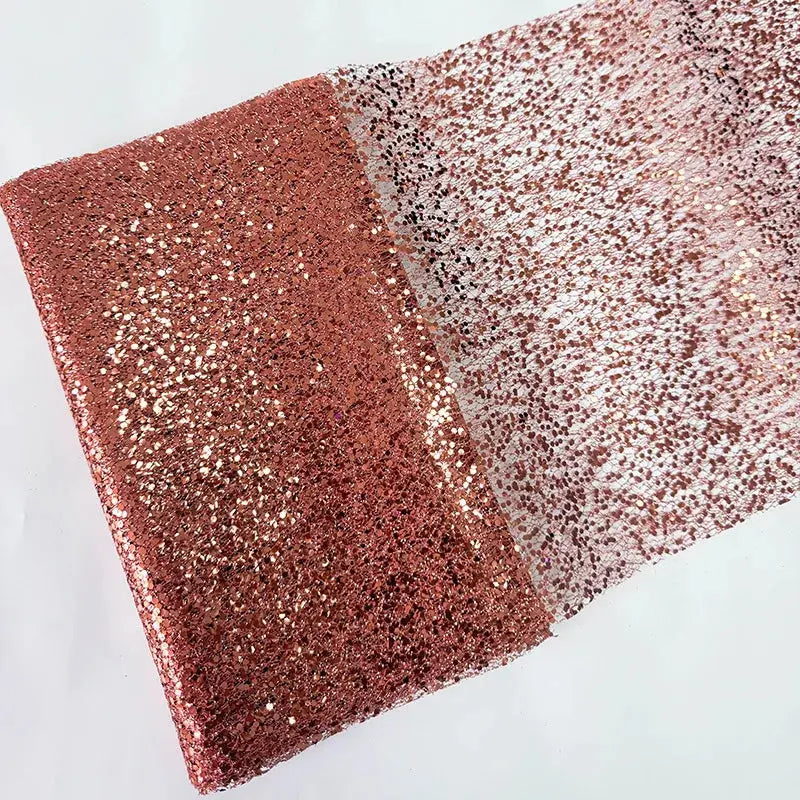 Chemin de table à paillettes en tulle Fééries Mancelya