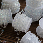 Guirlande de perles transparentes décoratives Fééries Mancelya