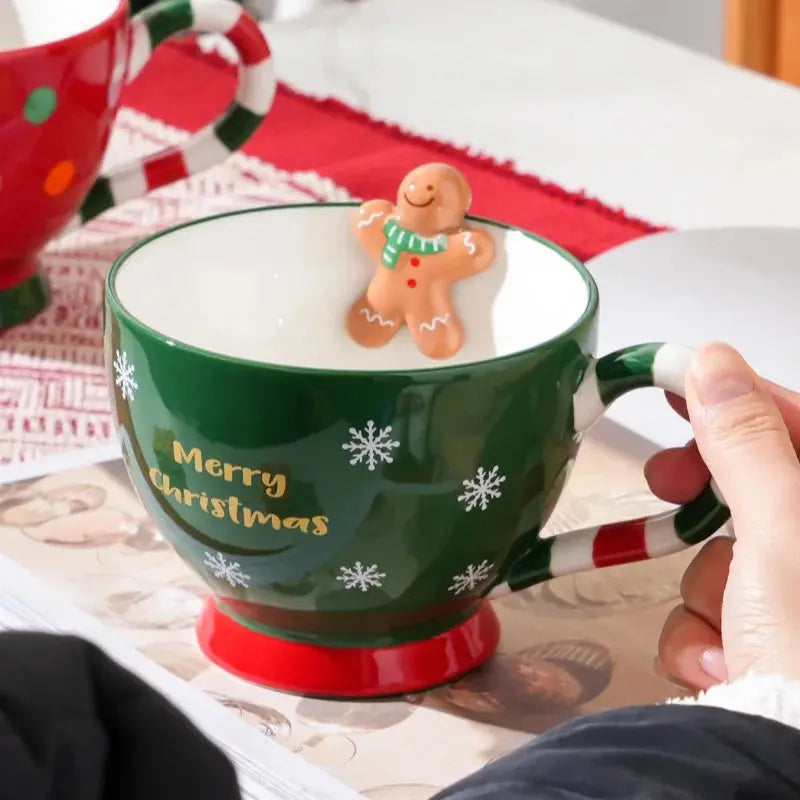 Tasse petit-déjeuner en relief Fééries Mancelya
