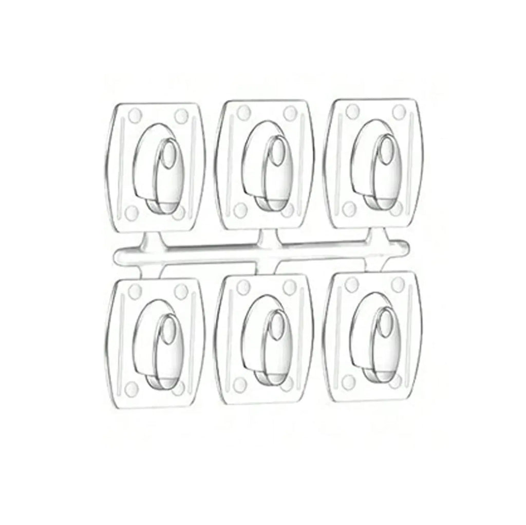 Mini crochets muraux invisibles et imperméables Fééries Mancelya