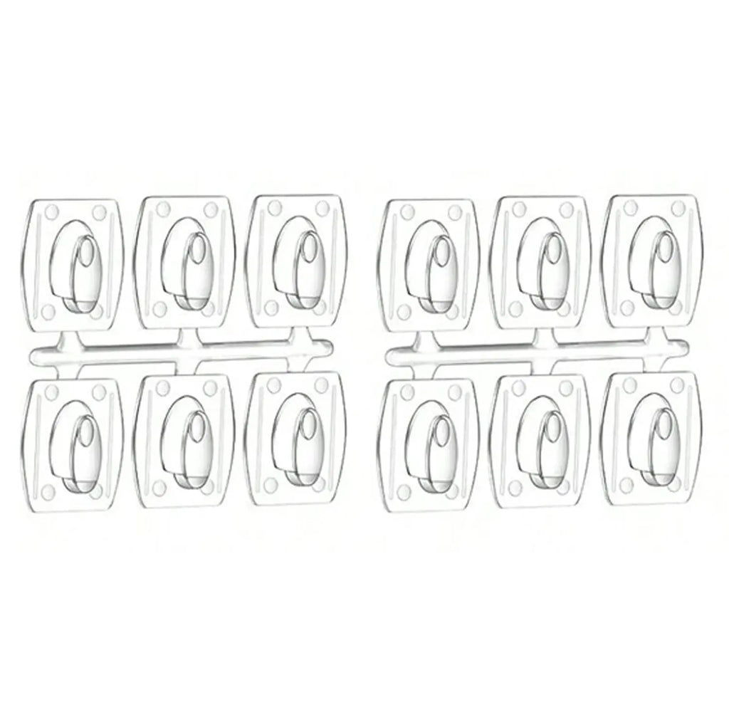 Mini crochets muraux invisibles et imperméables Fééries Mancelya