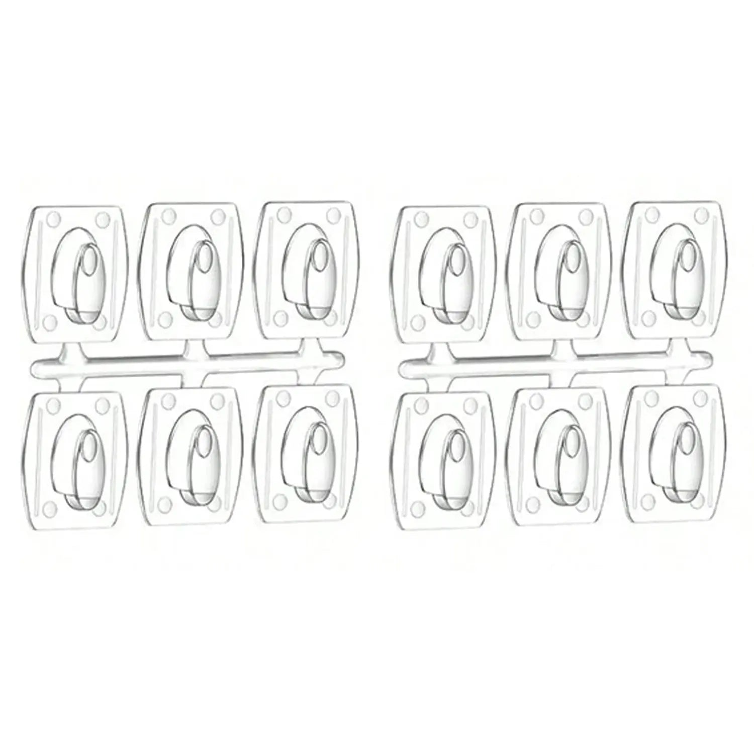 Mini crochets muraux invisibles et imperméables Fééries Mancelya