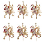 Ensemble d'anneaux de serviette de noël(lot de 6) Fééries Mancelya